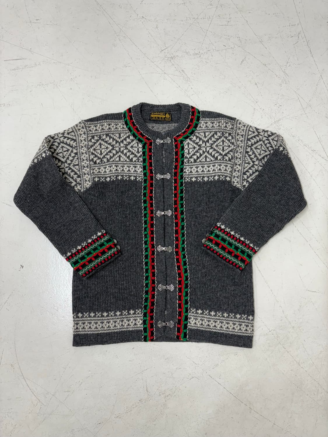 70-80‘s vtg Nordstrikk wool Sweater. 상품이미지1