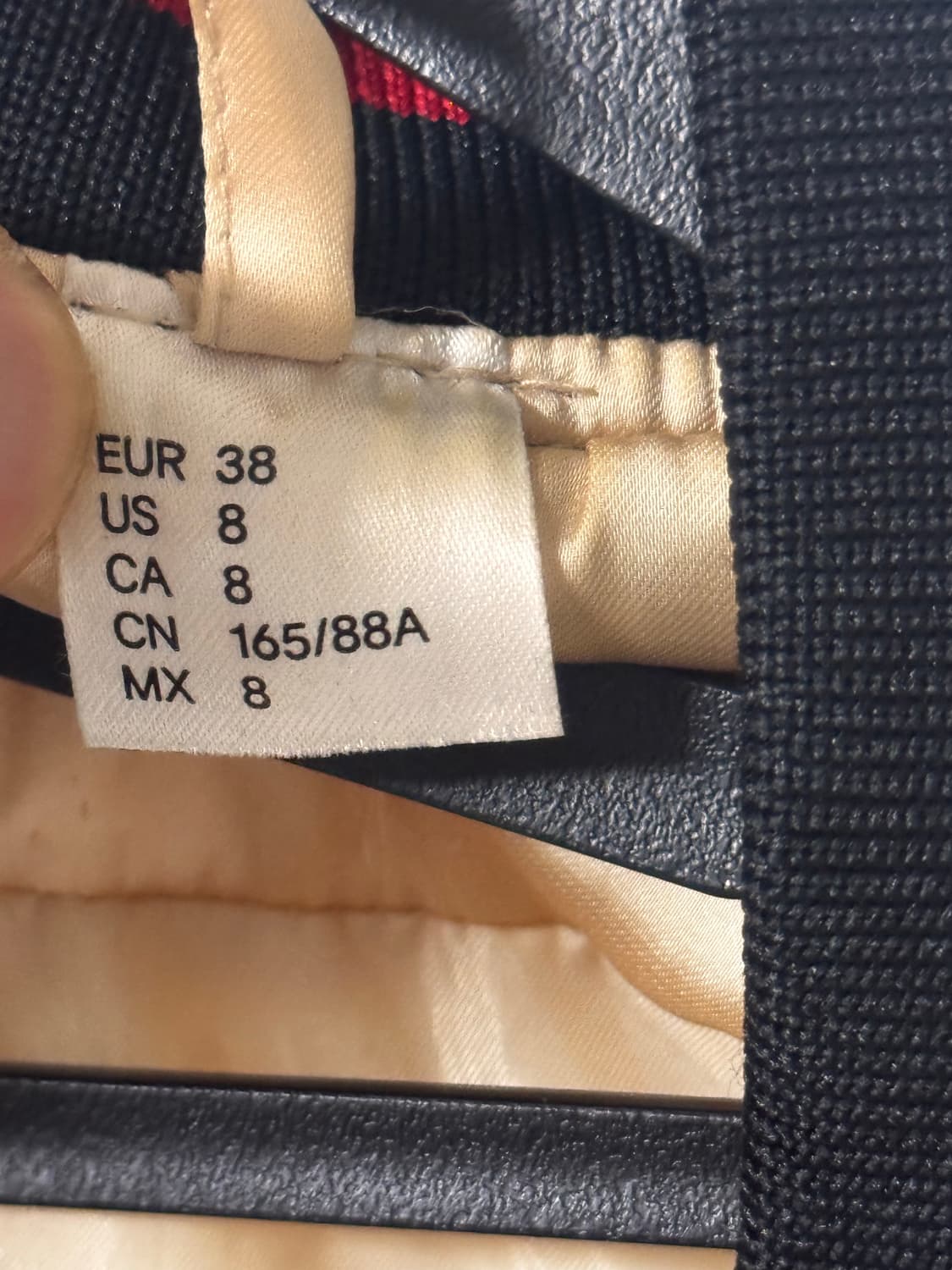 h&m 빈티지 자수 오버핏 스카잔 상품이미지4