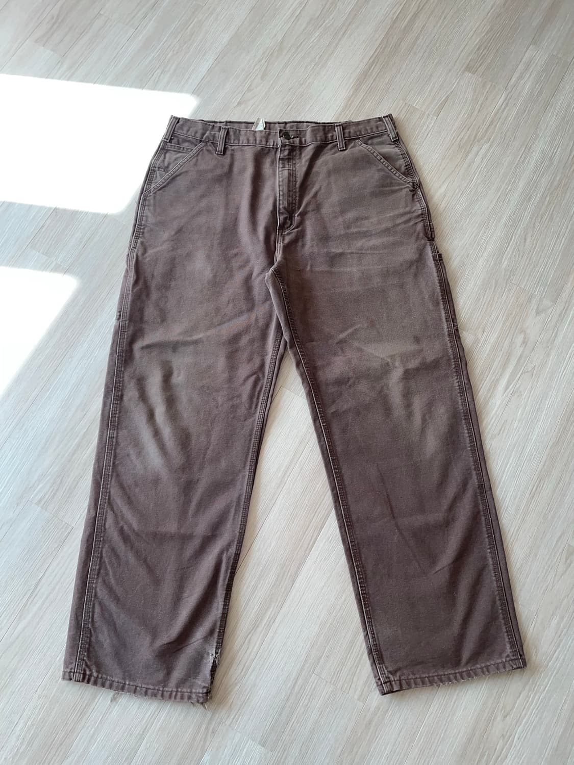 Carhartt B11 CHT 칼하트 카펜터 싱글니 팬츠 상품이미지1