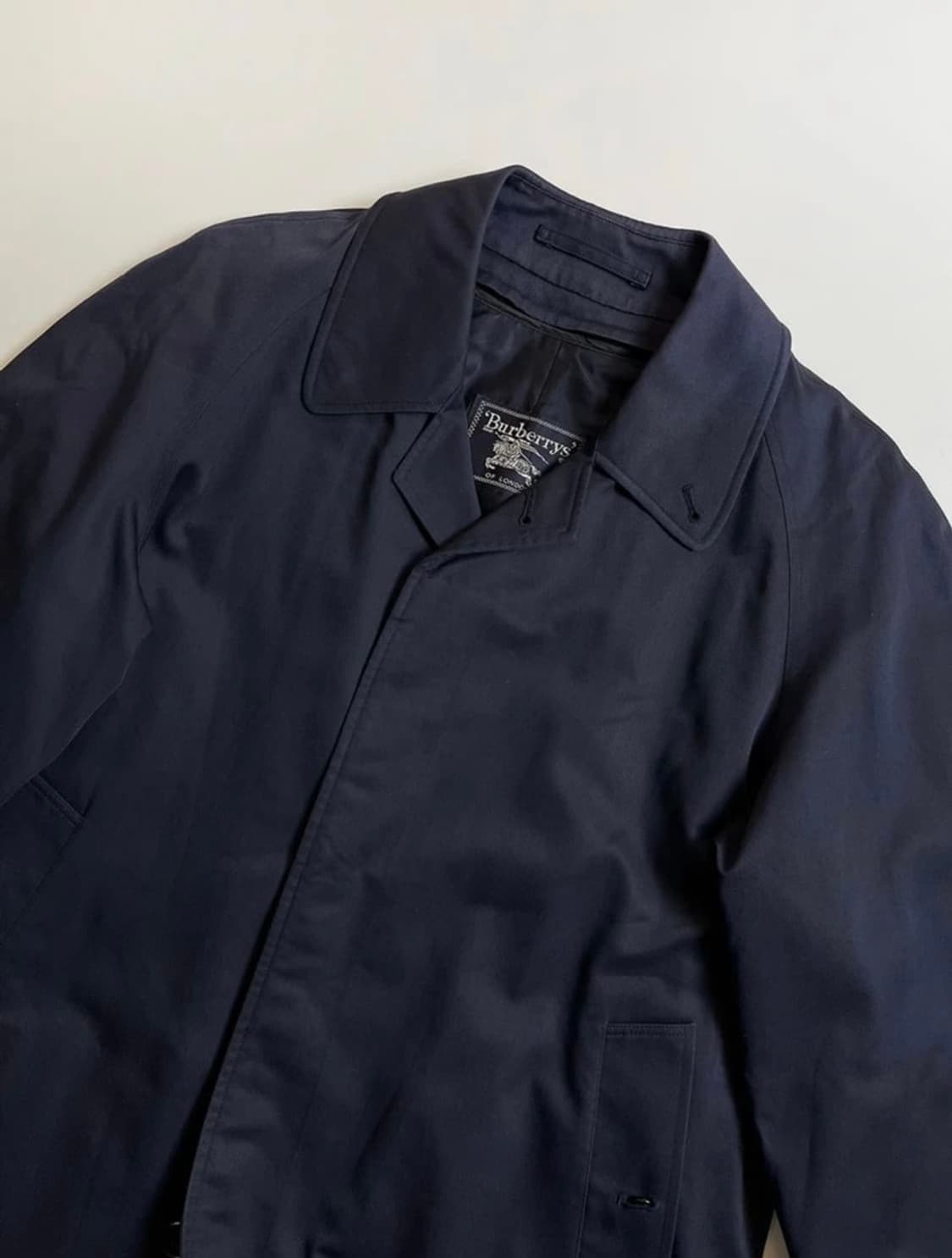 버버리 90s 싱글 롱 트렌치코트 상품이미지3