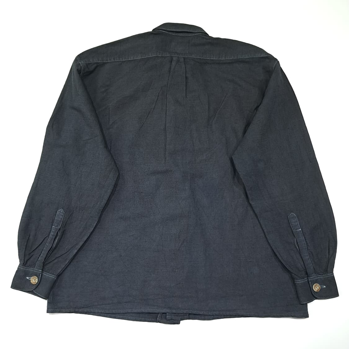 CL665 XL OS 90s 린넨 독일 트라흐텐 바바리안 알펜 셔츠남방 상품이미지5