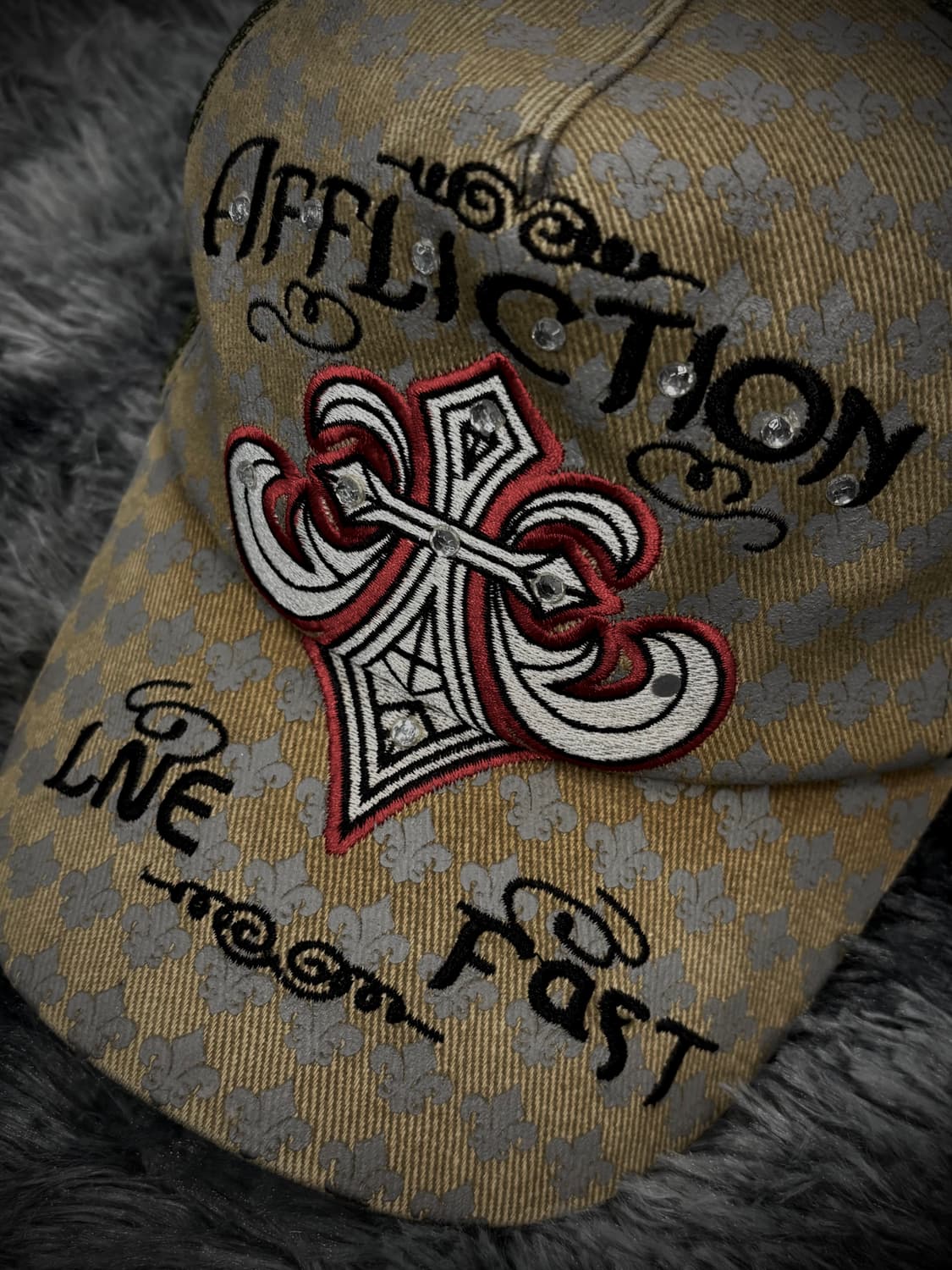 Affliction y2k 매쉬캡 상품이미지3