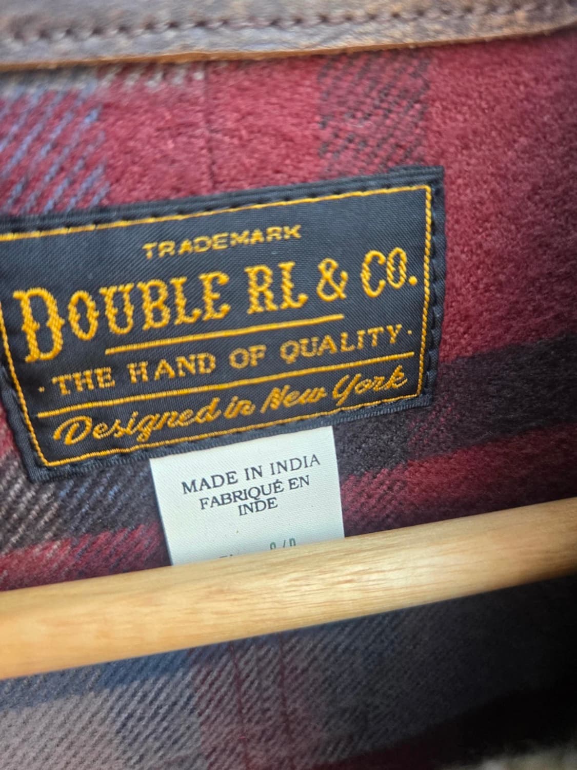 RRL 레더카코트 m 상품이미지3