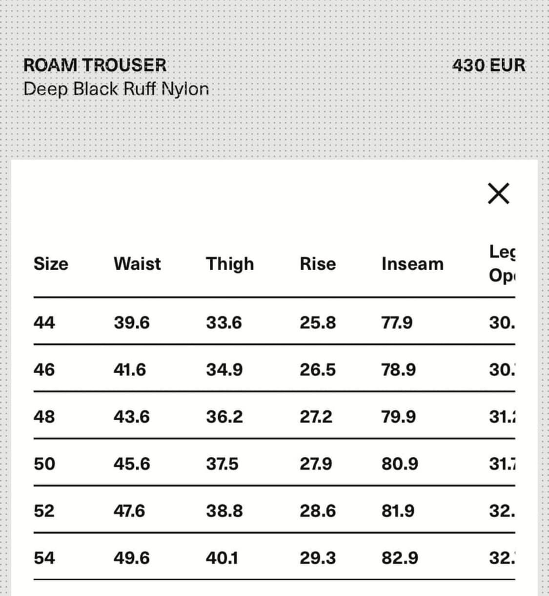 Our Leagcy roam trouser 상품이미지8