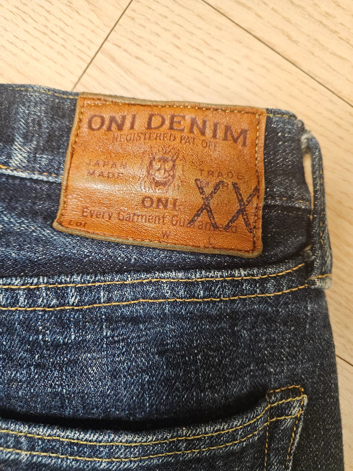 오니데님 ONI 585xx 16.5oz 상품이미지4