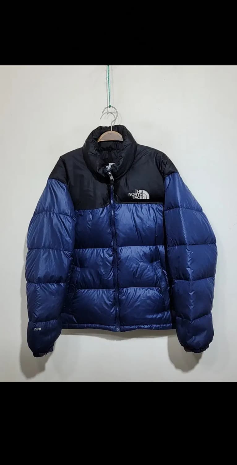(100) 노스페이스 눕시패딩 점퍼 700 투톤 다운자켓  상품이미지1