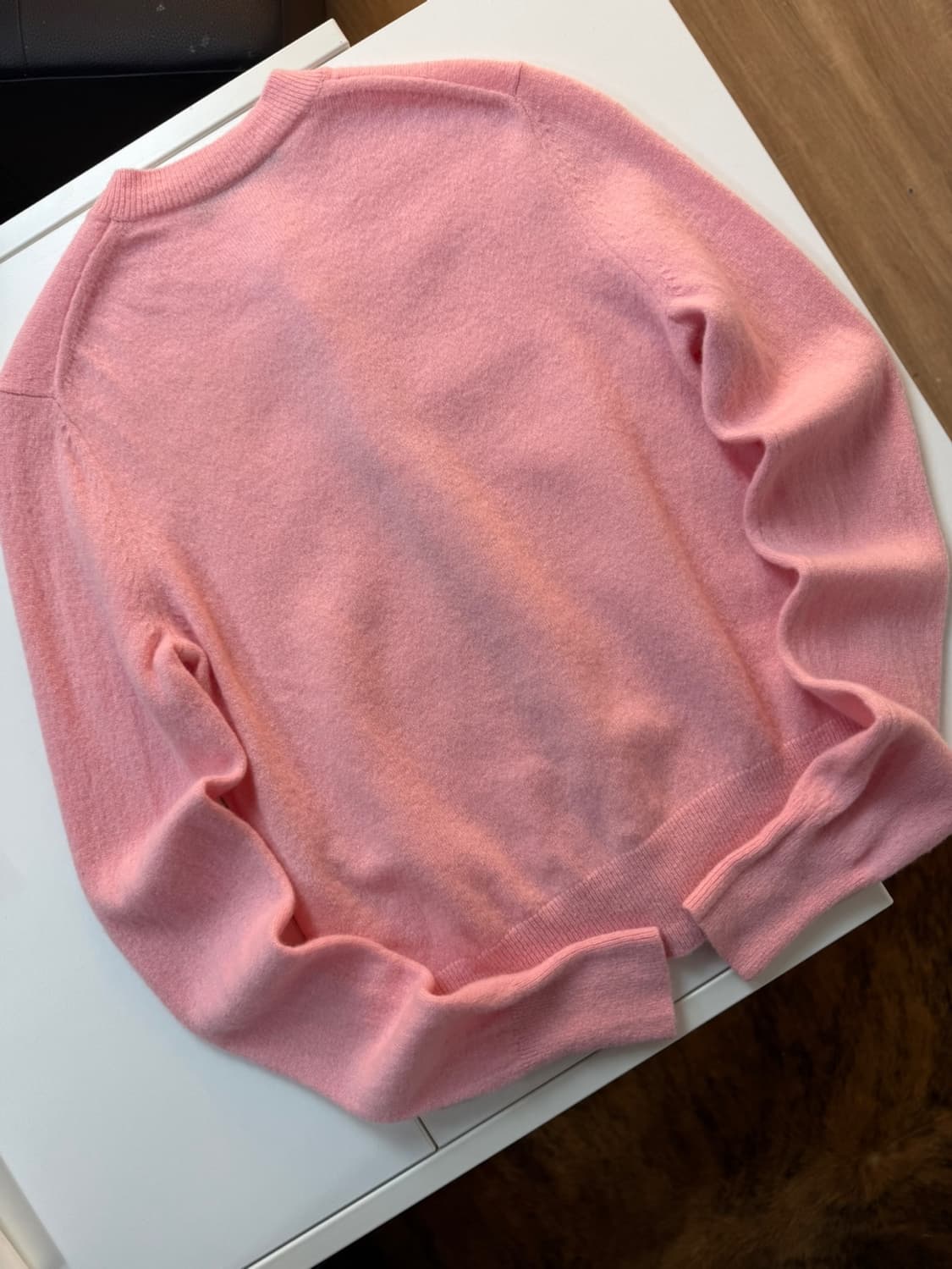 아크네 스튜디오 페이스 로고 울 가디건  상품이미지5