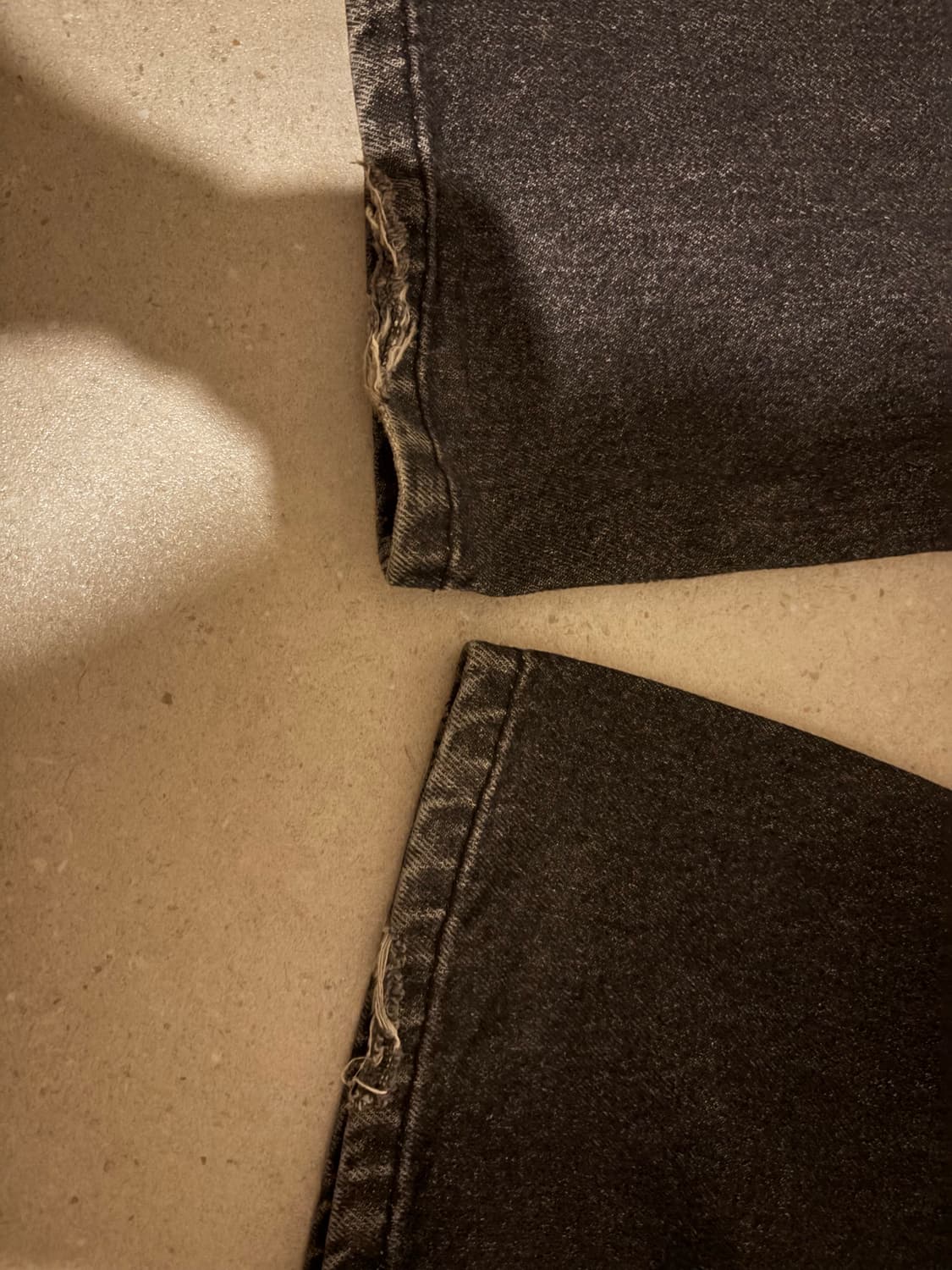 앤더슨벨 흑청 플레어진 상품이미지6