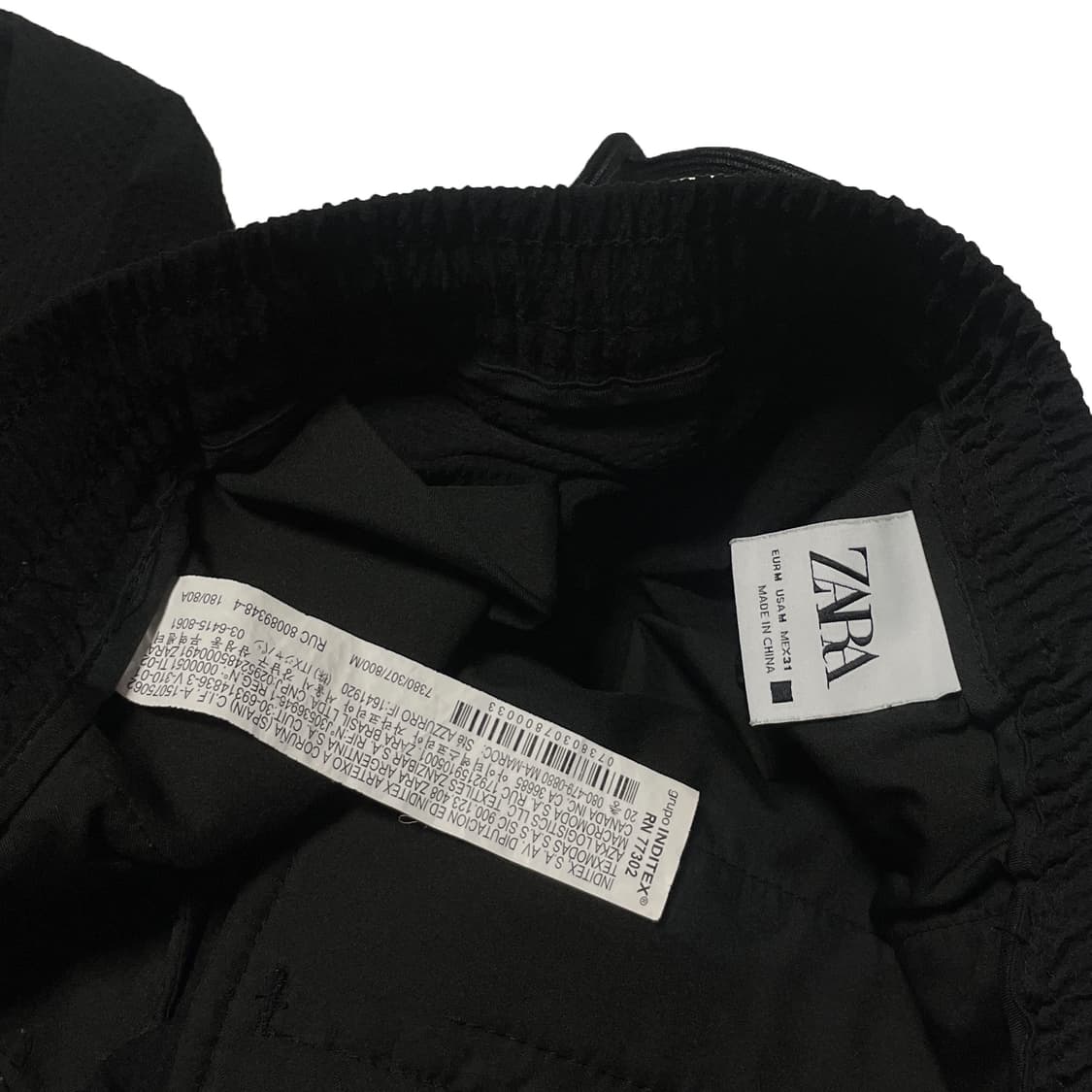 ZARA 자라 블랙 반바지 상품이미지4