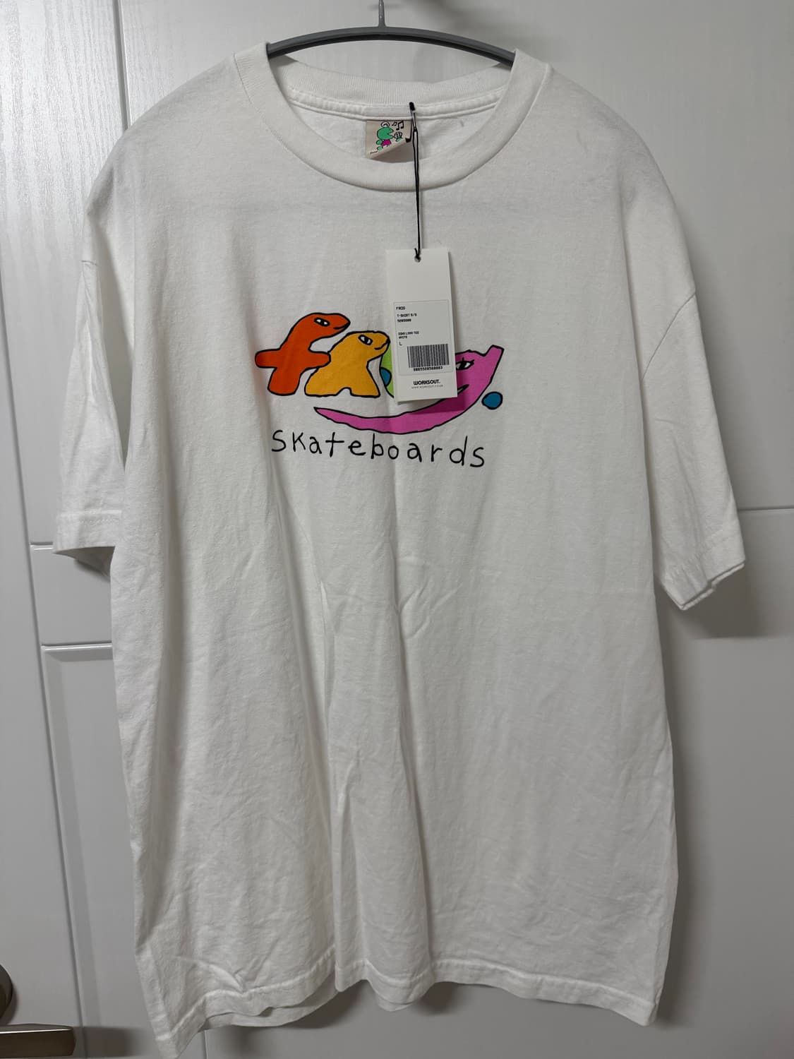 frog skateboard dino logo 티셔츠 상품이미지1