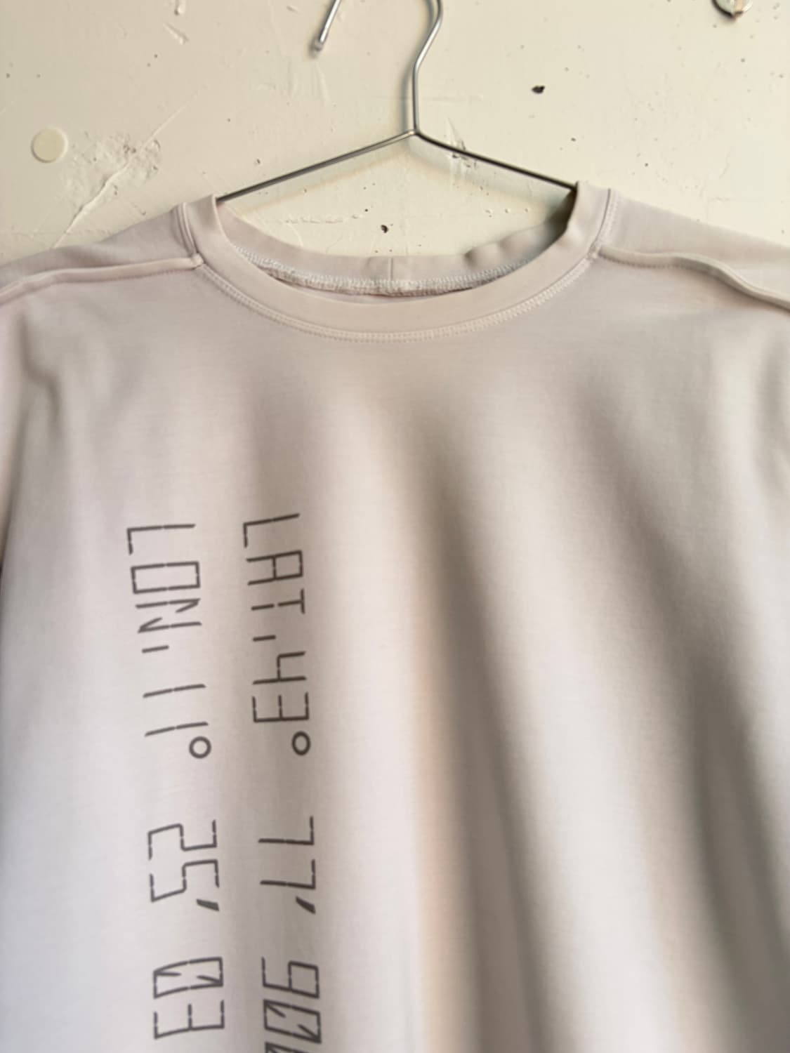 C DIEM reflector print sleeve t-shirt  상품이미지2