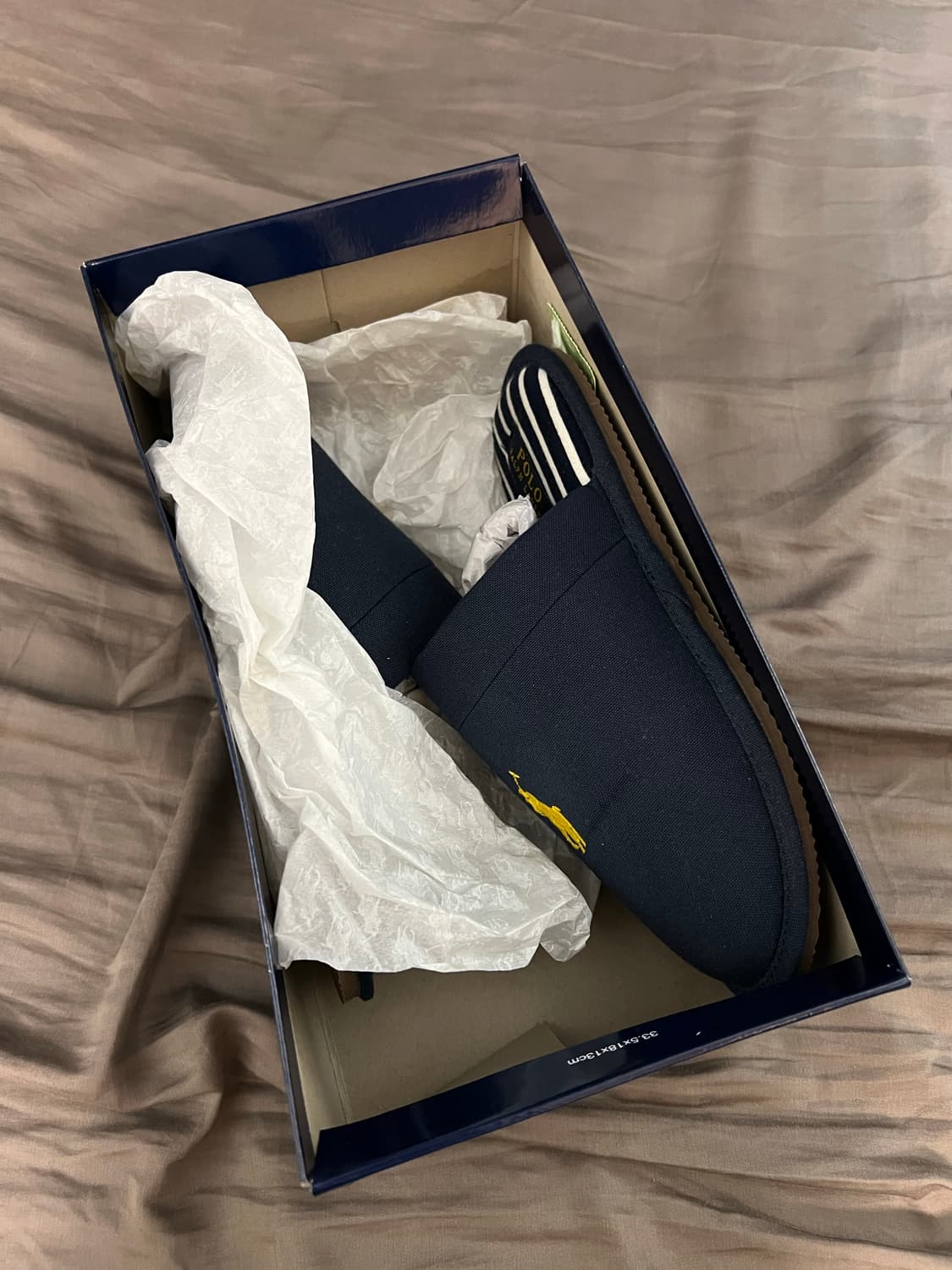 폴로 랄프로렌 실내화 7사이즈 260 네이비 상품이미지5