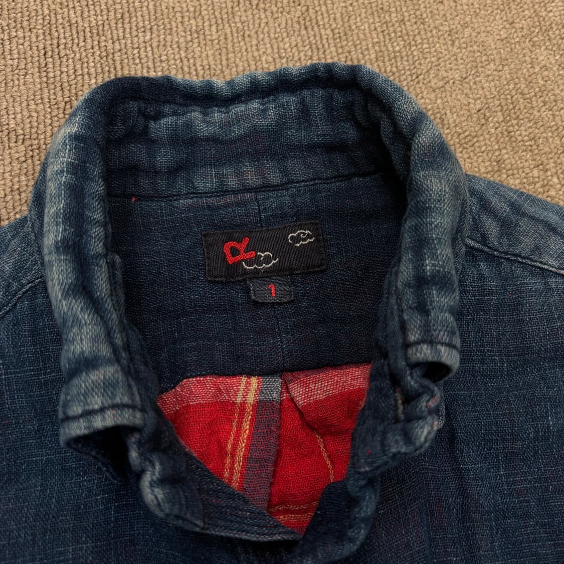 45rpm 우먼스 인디고 셔츠 1 상품이미지2