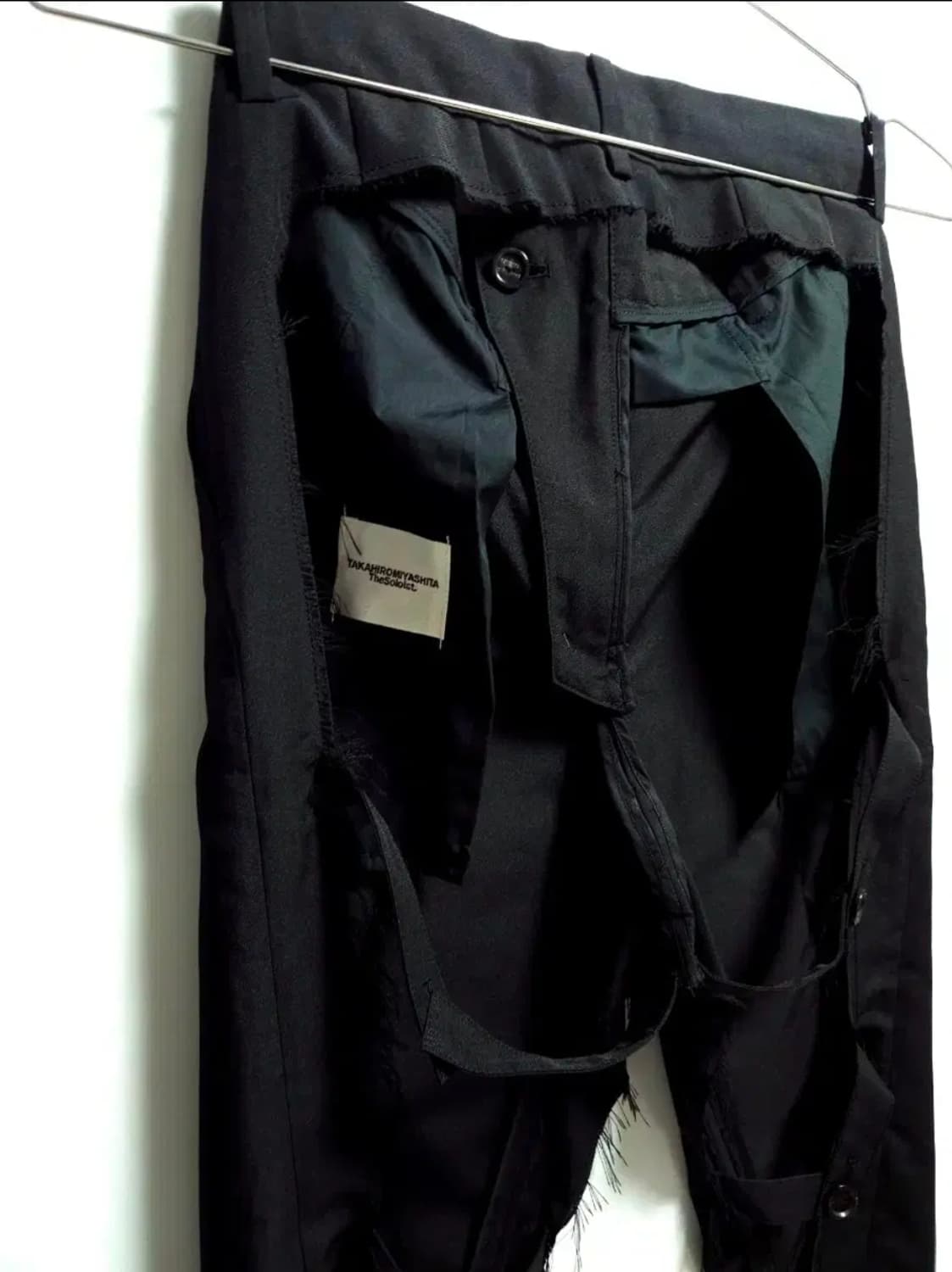 22ss 솔로이스트 커버 슬랙스 넘버나인 상품이미지5