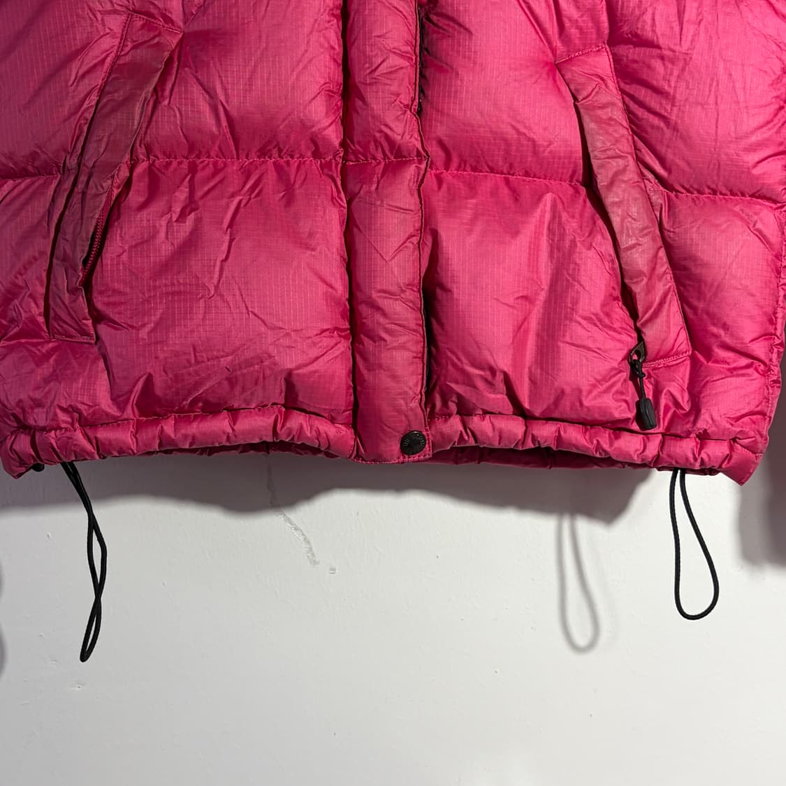 노스페이스 핑크  빈티지 패딩 자켓 상품이미지2