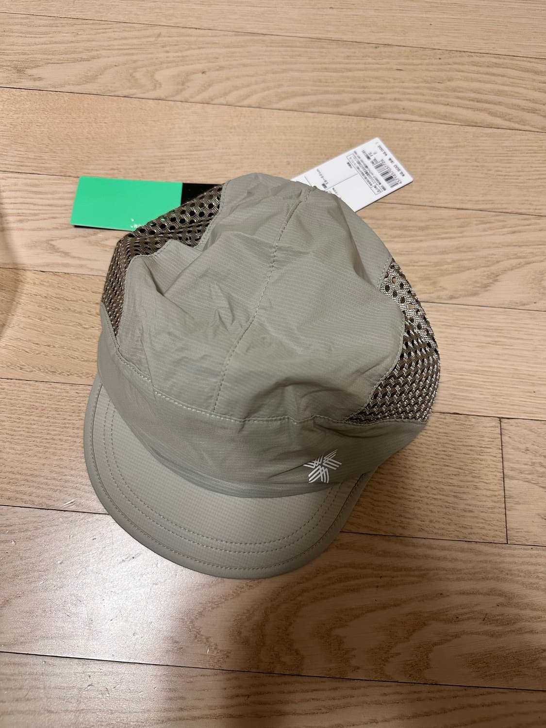 골드윈 컴팩트 런 메쉬 캡. 러닝 모자 - 포그 베이지 상품이미지2