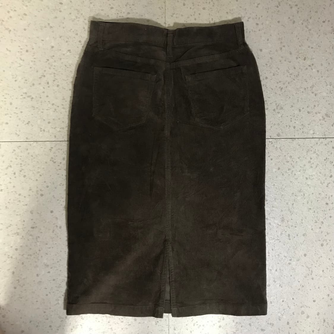 빈티지 가디건 레이어드룩 ¡ 가디건 목폴라 H라인스커트 상품이미지6