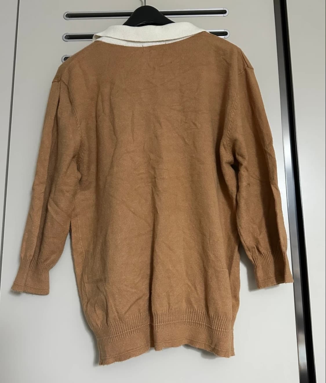 THE IZEL 브라운 가디건 상품이미지2