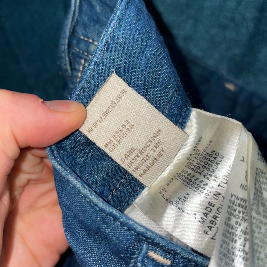 (31) 디젤 브래덤 데미지 생지 데님 팬츠 상품이미지9