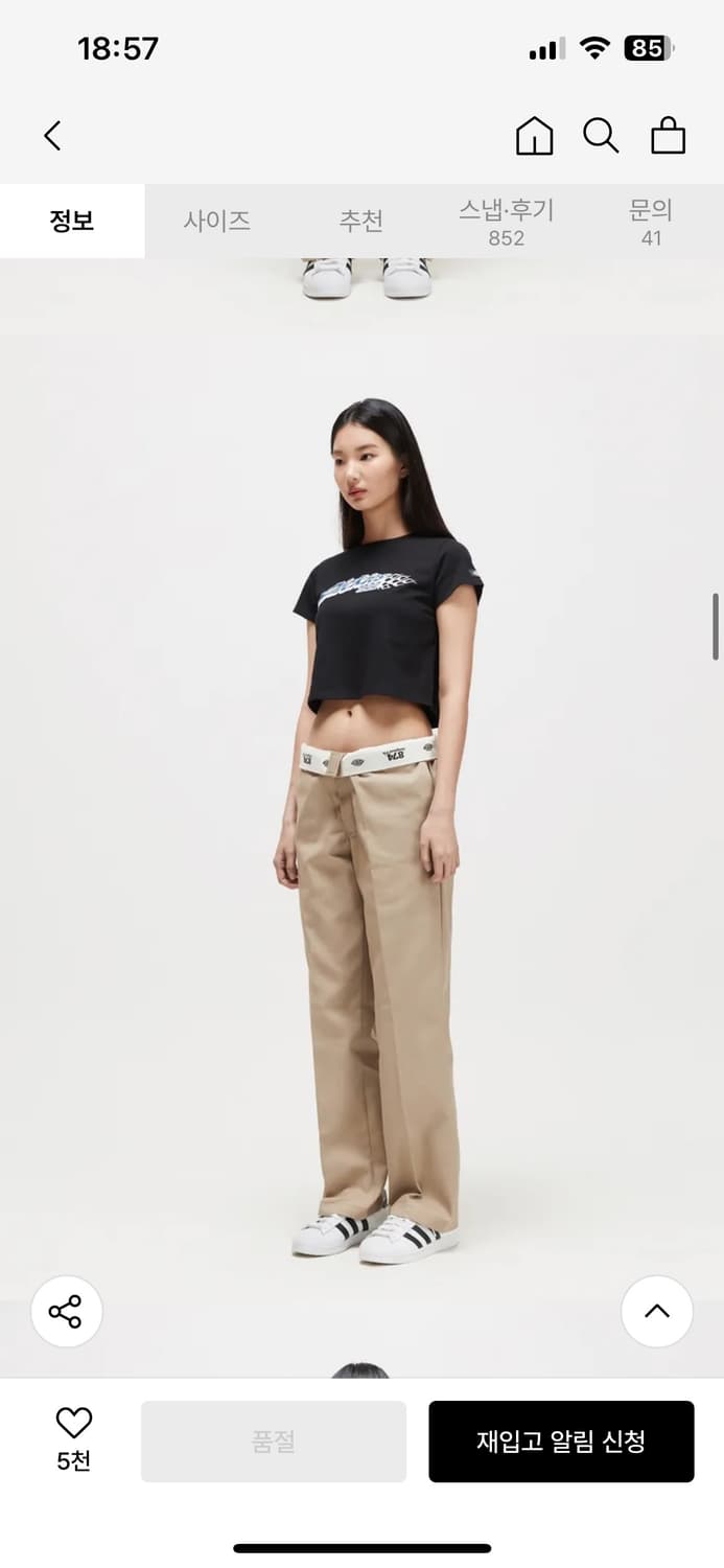 디키즈 레귤러핏 874 팬츠 - 데저트 샌드 판매합니다! 상품이미지1