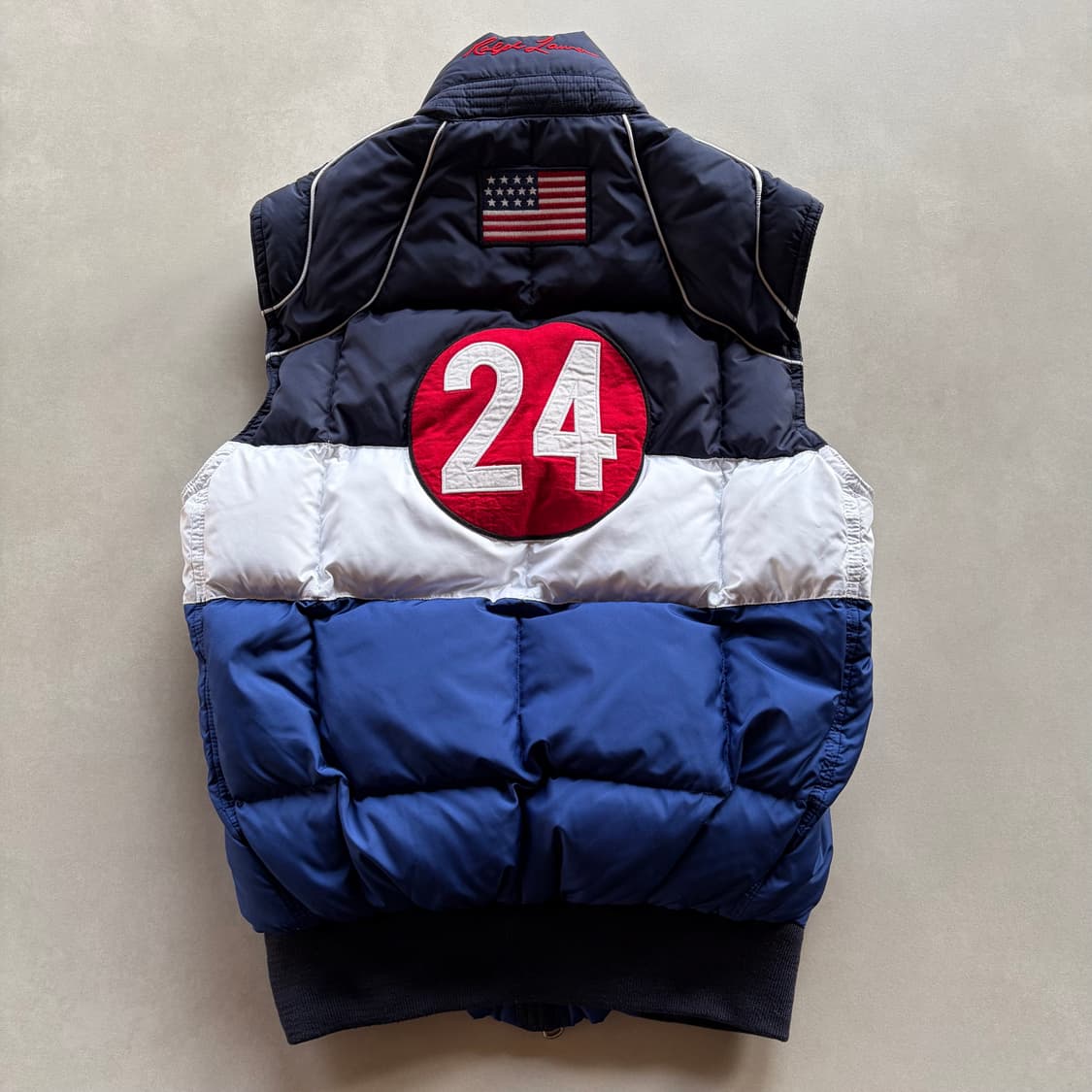 [S]폴로 랄프로렌 빅포니 레이싱 구스다운 패딩 베스트 상품이미지2