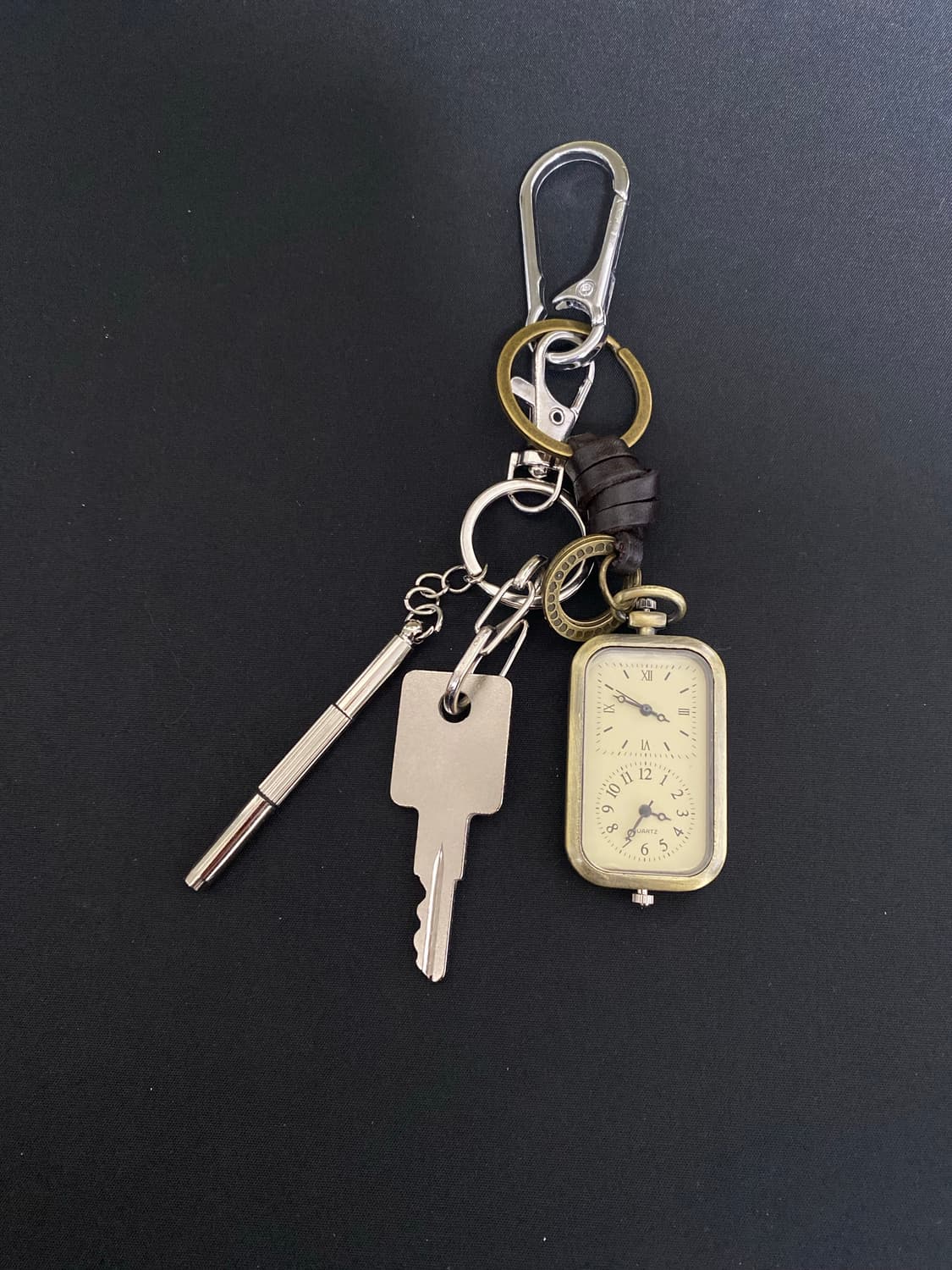 빈티지 시계 키링 상품이미지3