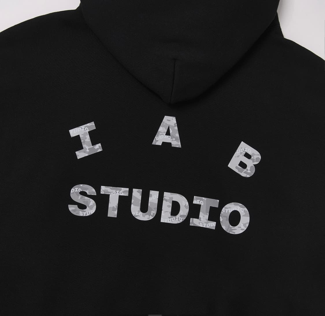 아이앱 후드 카모 블랙 L사이즈 상품이미지5