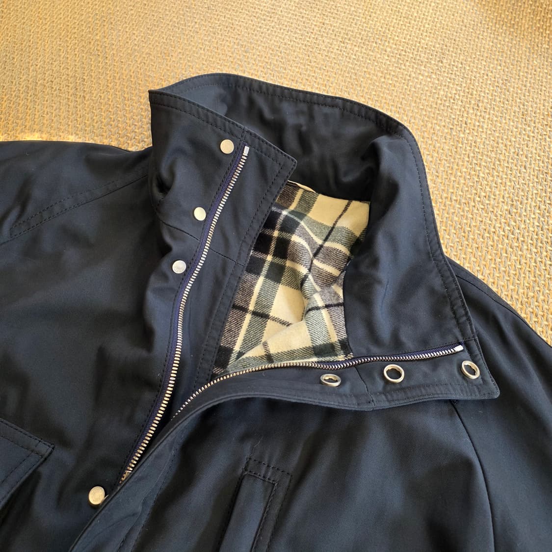 에르메스 최상급 케시미어 유틸리터리언 켄바스 필드 자켓 야상 코트 상품이미지4