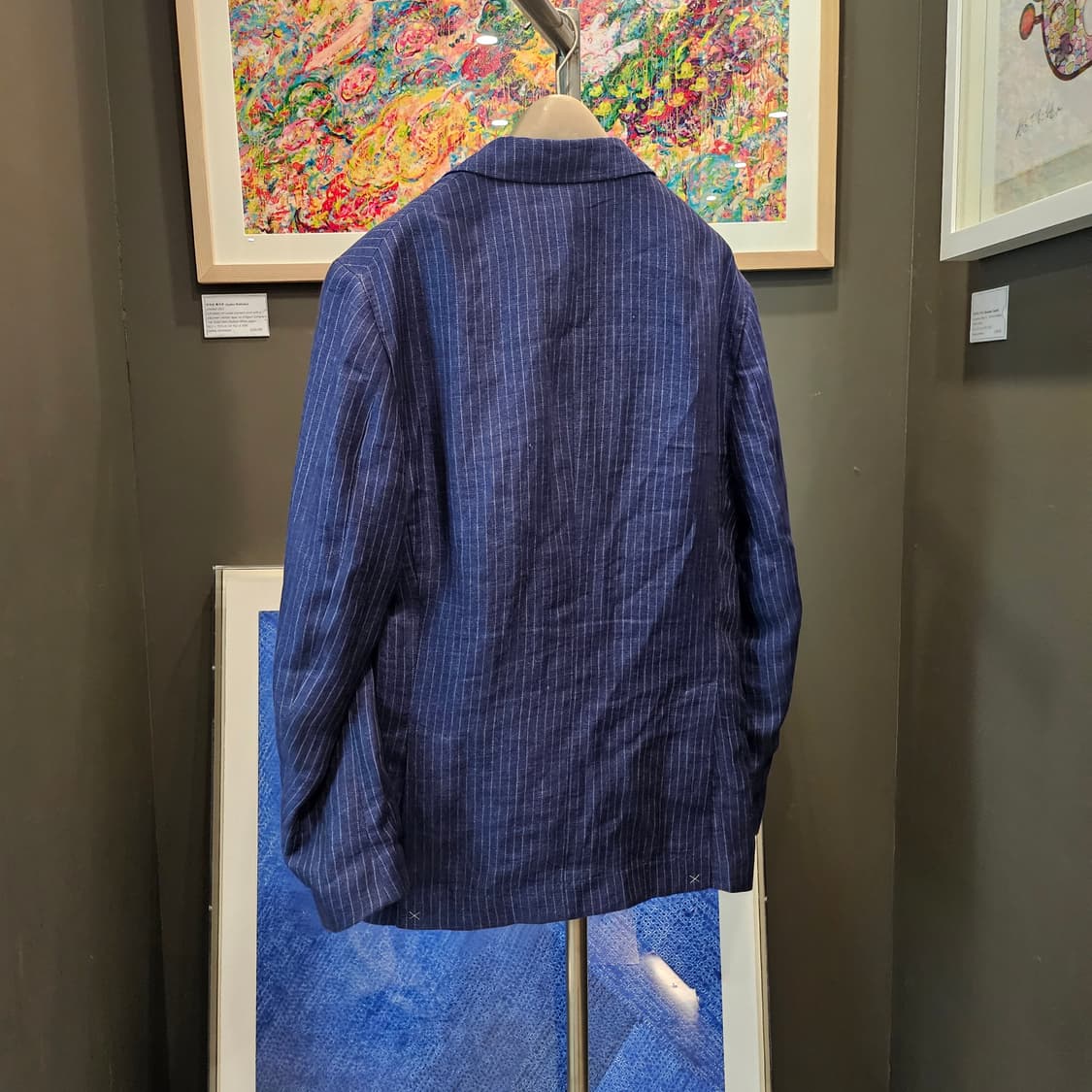 브루넬로 쿠치넬리 100% 린넨 블레이저 자켓 상품이미지3