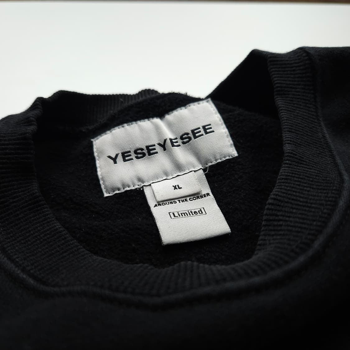 예스아이씨 스펠아웃 박시핏 스웻 셔츠 (XL) 상품이미지5