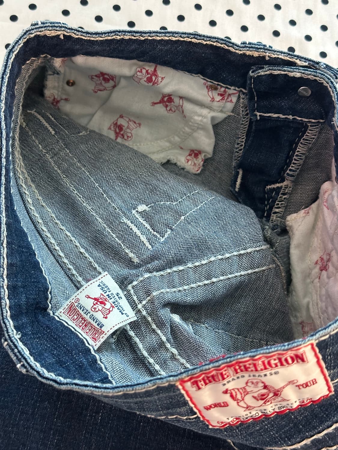 트루릴리전 DISCO BILLY BIG T 로우라이즈 데님팬츠 상품이미지7