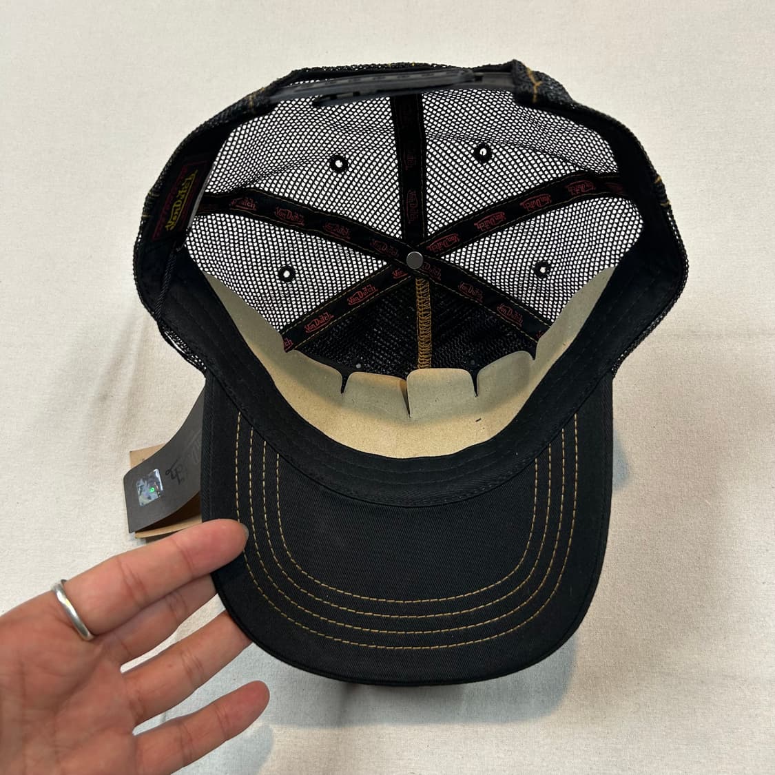 Von Dutch 본더치 트러커캡 메쉬캡 모자 택붙은 미사용품 상품이미지8