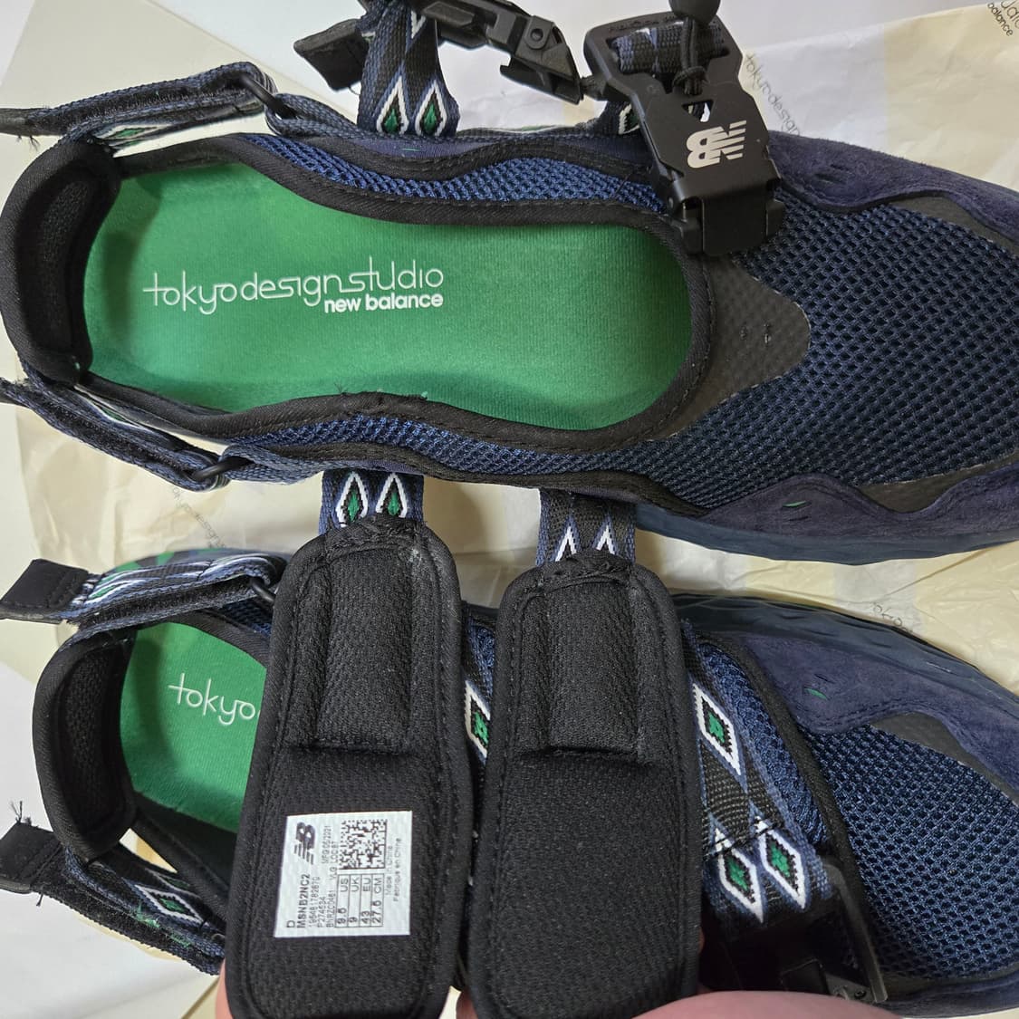 뉴발란스 도쿄 디자인 스튜디오 니오븀 컨셉트2 내츄럴 인디고 상품이미지3
