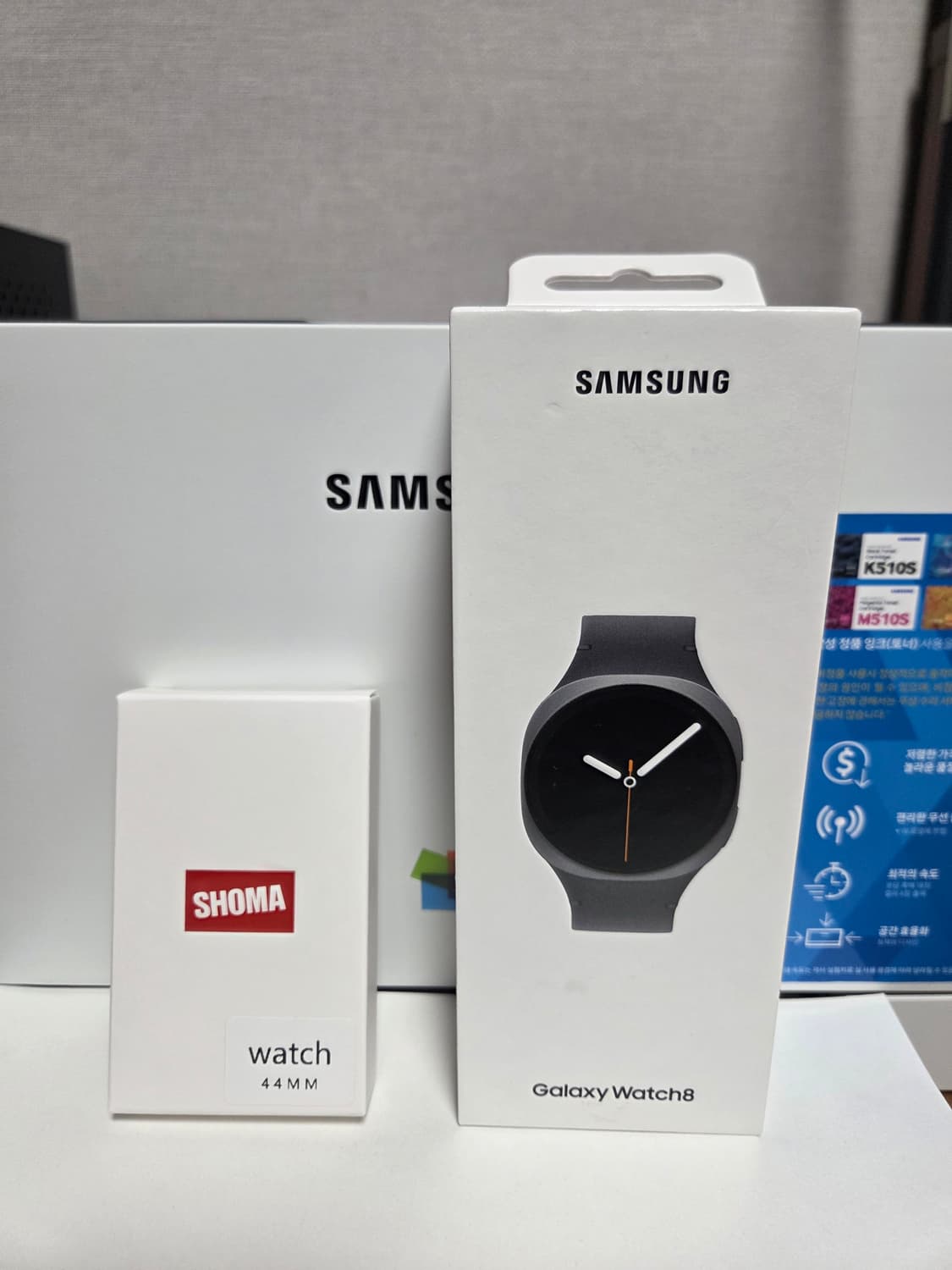 갤럭시 워치8 44mm 블루투스 그라파이트 [미개봉,새상품] 상품이미지1