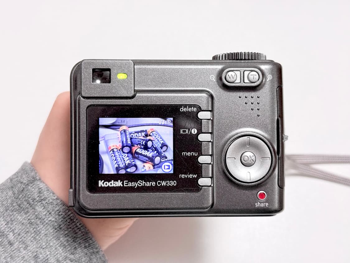 코닥 이지쉐어 CW330 빈티지 디지털카메라 상품이미지2