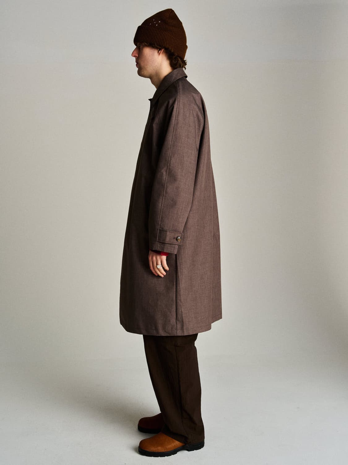 POP CAR COAT DELICIOSO HEATHER  상품이미지4