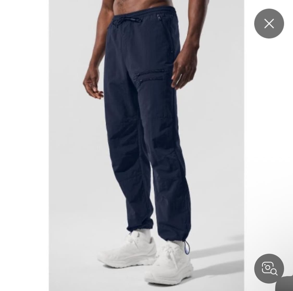 알로요가 테이크어웨이 트랙팬츠 사이즈M 네이비 새상품 상품이미지3