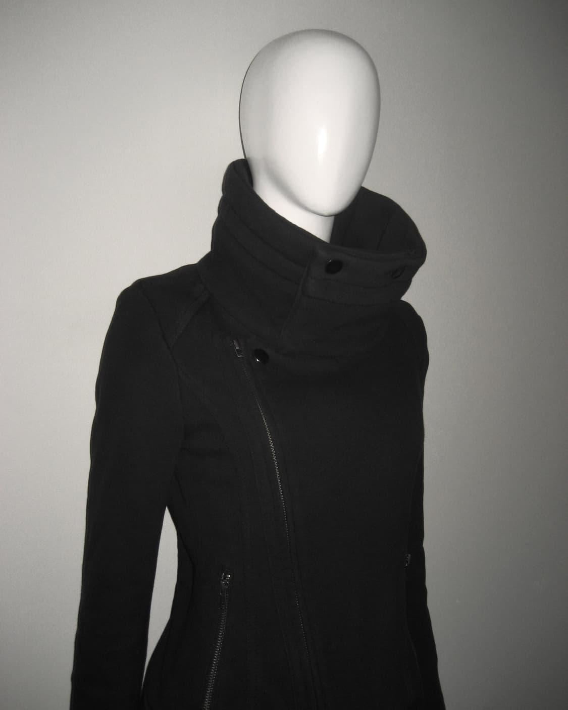 MOUSSY 하이넥 비대칭 보노 집업 자켓 상품이미지8