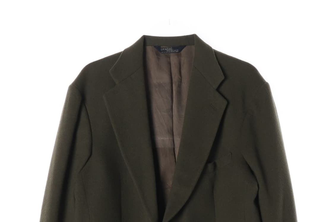 폴로 랄프로렌 딥그린 울 블레이저 FREE 상품이미지4