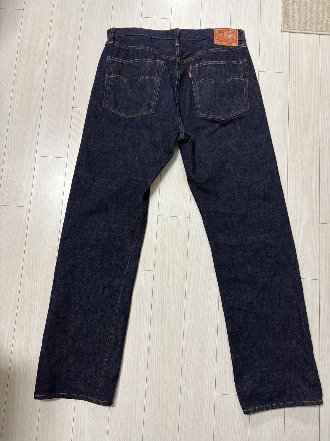 밀리토라 801 셀비지데님 35(실사이즈33~34) 상품이미지2