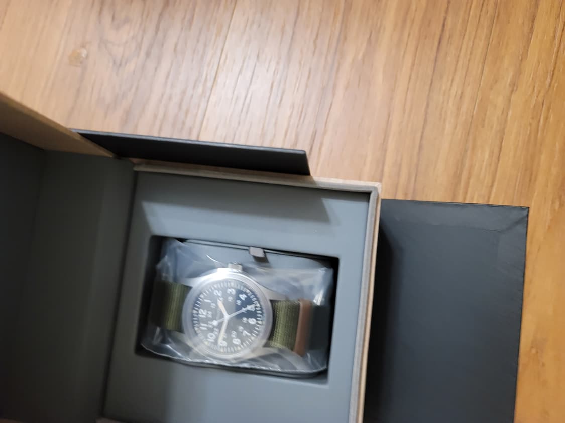 해밀턴 카키 필드 메카니컬 38mm 새제품 상품이미지8