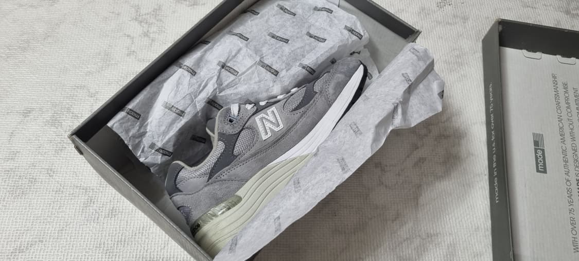 뉴발란스 992 그레이 gr 235 상품이미지6