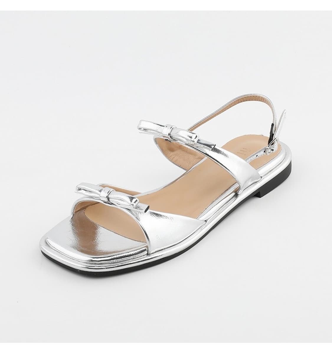 프리플라 리본 샌들(실버, 250) 새상품 상품이미지4