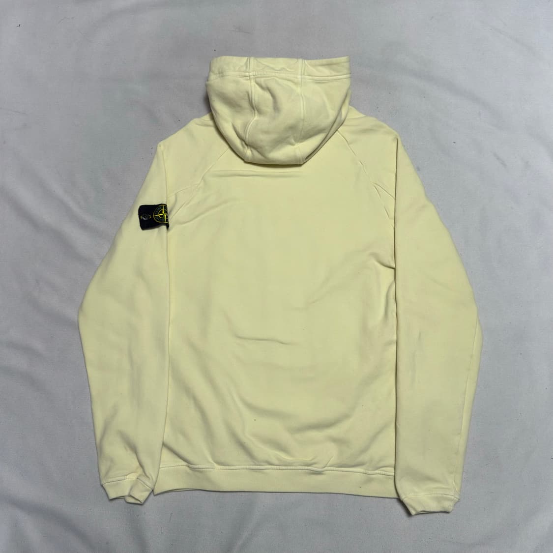 L 스톤아일랜드 옐로우 후드티 상품이미지3