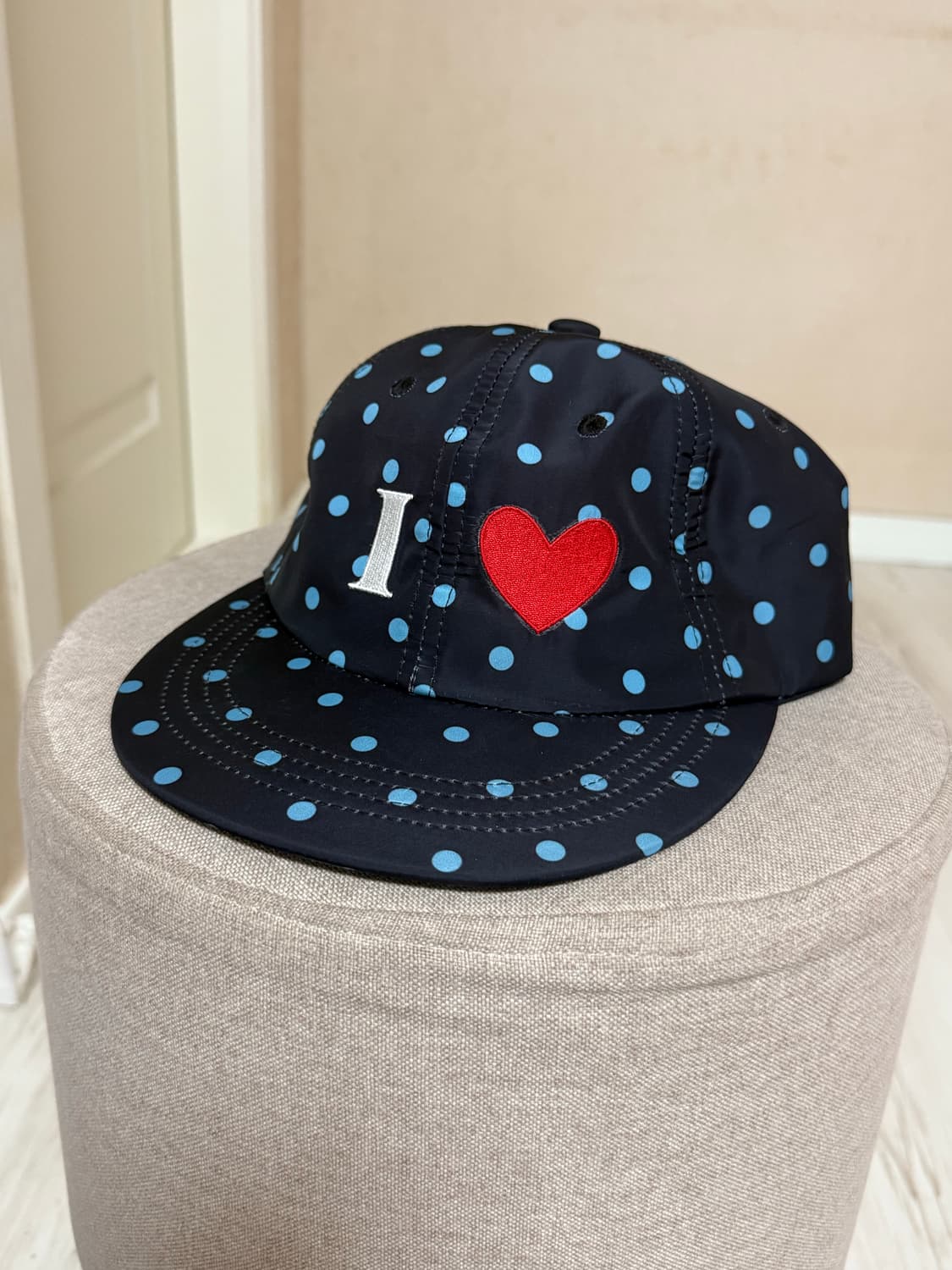 I❤️ 도트무늬 모자 상품이미지1