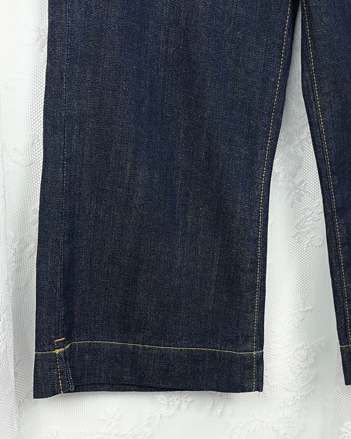 DEEP BLUE denim Capri pants 상품이미지5