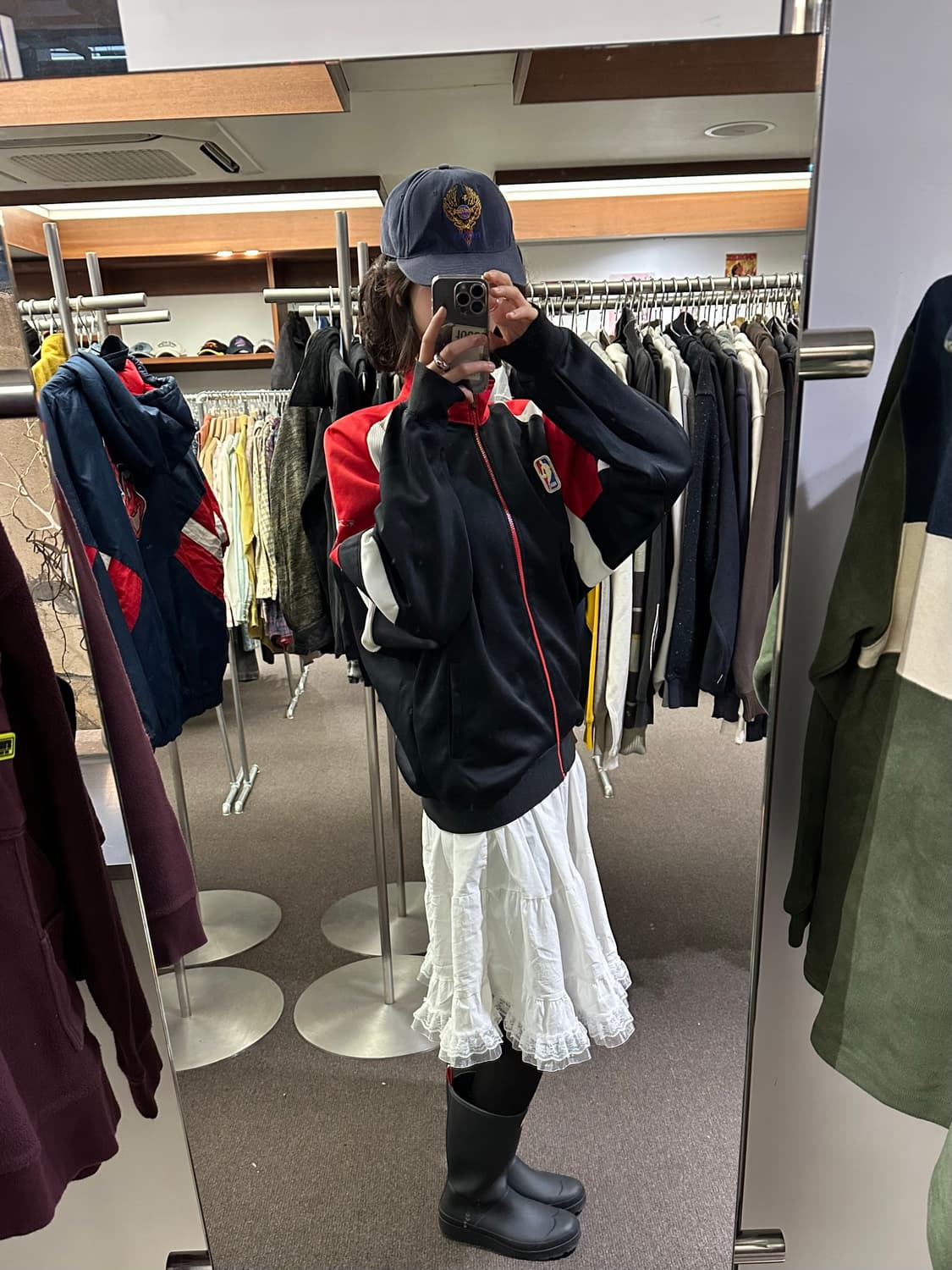 OS)NBA 빈티지 트랙탑 져지 상품이미지1