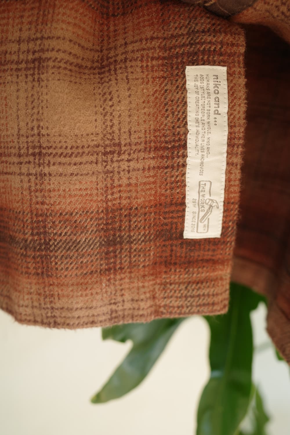 니코앤드 체크 아우터 상품이미지7