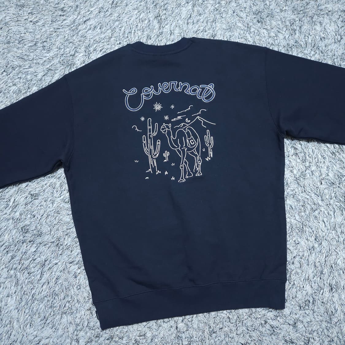 커버낫) M 남자 오버핏 스웨트셔츠 맨투맨 / 왕눈이샵 상품이미지7