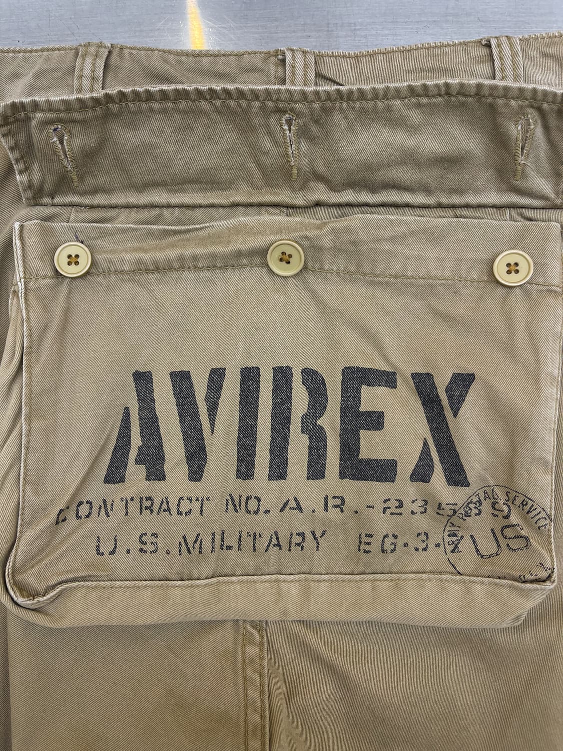 아비렉스 몽키 포켓 카고 팬츠 상품이미지6